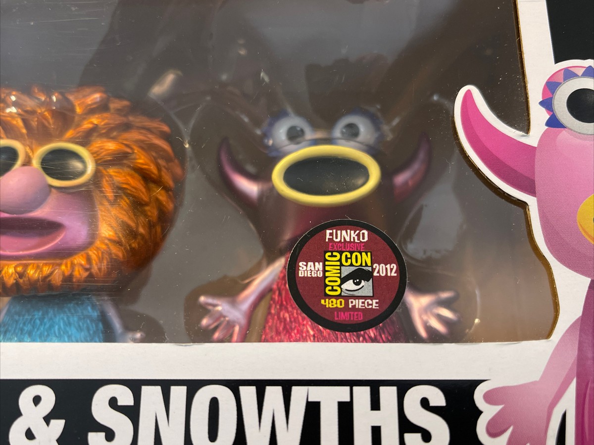 FUNKO 2012 SDCC THE MUPPETS MAHNA MAHNA AND THE SNOWTHS LE 480