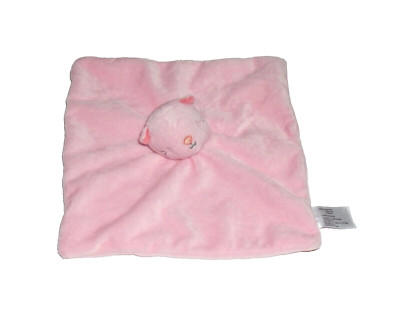 WIE NEU * Zeeman Katze Kätzchen in rosa Schmusetuch Schnuffeltuch Kuscheltuch