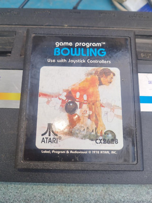 Atari 2600 VCS Bowling Cartridge Only Working