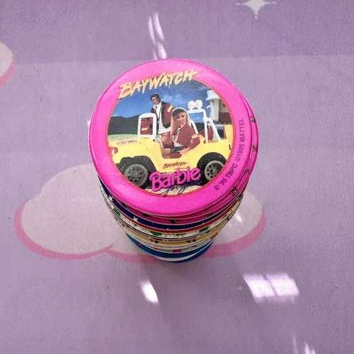 Vintage 1995 Mattel Barbie POGS Complete Set Of 60