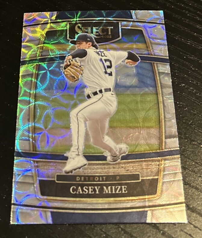 2022 Panini Select Casey Mize Silver Scope Prizm