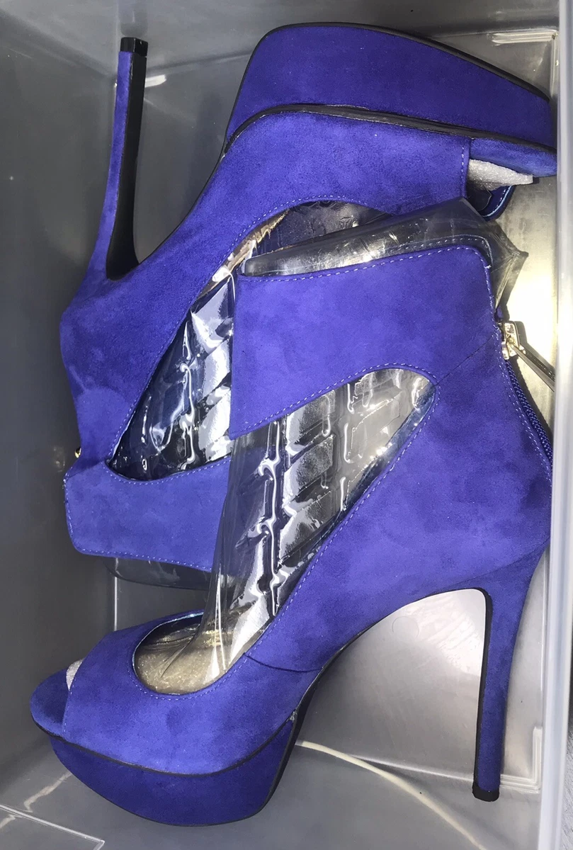 Jessica simpson top royal blue heels