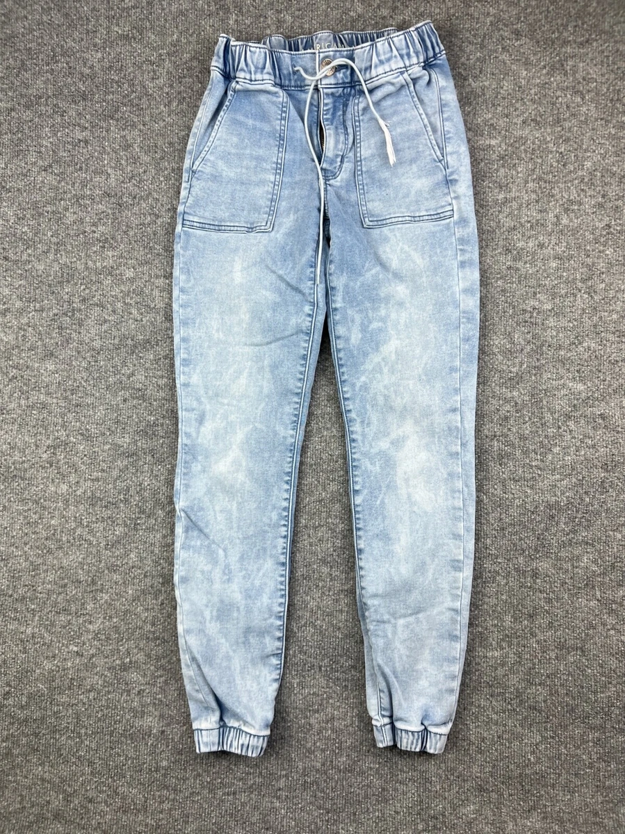 American Eagle Denim Jogger Jeans Womens 2 Blue Cozy Stretch