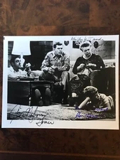 FRANCES BAVIER, JIM NABORS, RON HOWARD, ANDY GRIFFITH signed original w/COA
