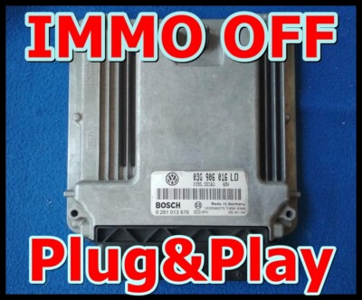Golf 5 2.0 SDI IMMO OFF/ PLUG&PLAY 0281013876 - 03G906016LD /Deu-2 Arbeitstage