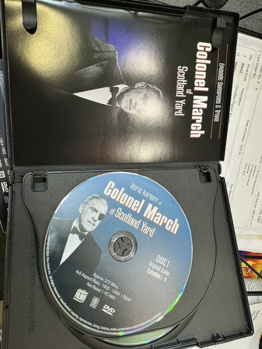 Colonel March Of Scotland Yard Complete Series SEALED. UK SHIPPED In Stock NOW - Picture 3 of 3