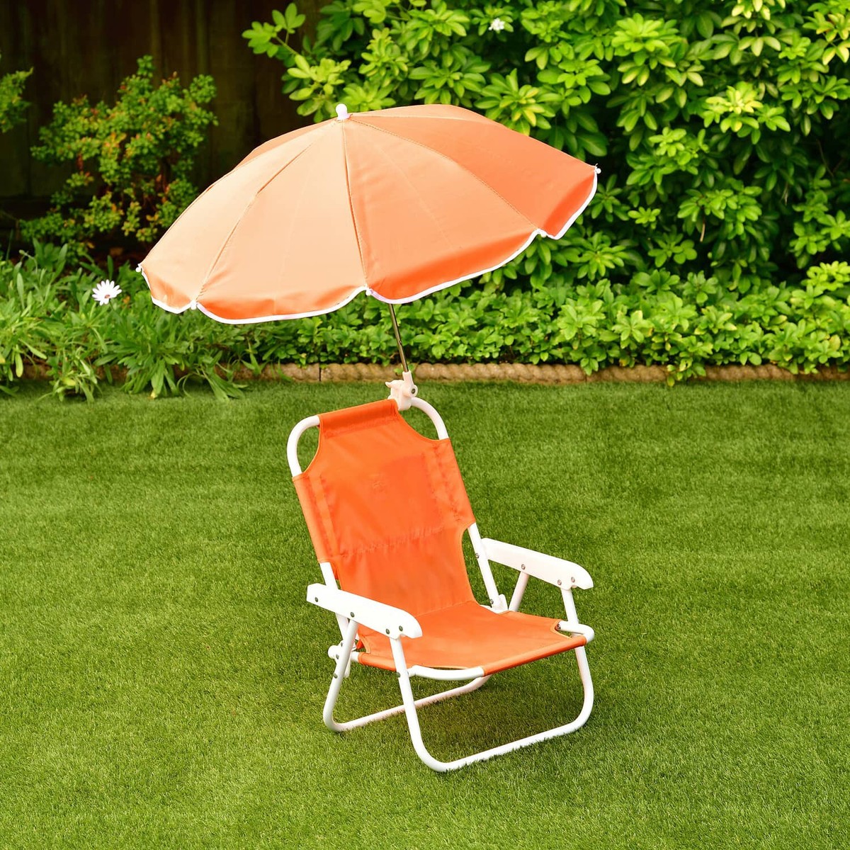 Sun Lounger Childrens Garden Chair And Parasol Kids Garden Chair