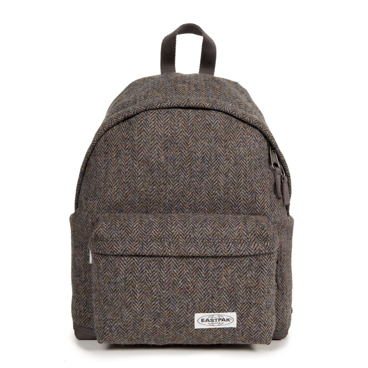 Eastpak X Harris Tweed Padded Pak'r 100% Wool Herringbone Eastpak X Harris Tweed Padded Pak'r 100% Wool Herringbone