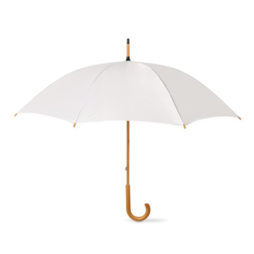 3 Paraguas de Boda MANGO DE MADERA TORCIDA 90cm Largo x 106cm MANUAL Novia BROLLY - Imagen 9 de 76