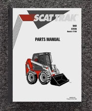 1750 Skid Steer Service Parts Manual Fits Scat Trak 1750D Service Parts - PAPER 