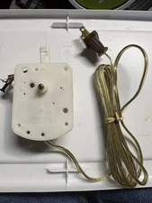 NOS vintage Spartus 58 Electric Wall Clock PAM STYLE ADVERTISING SIGN MOTOR NEW!