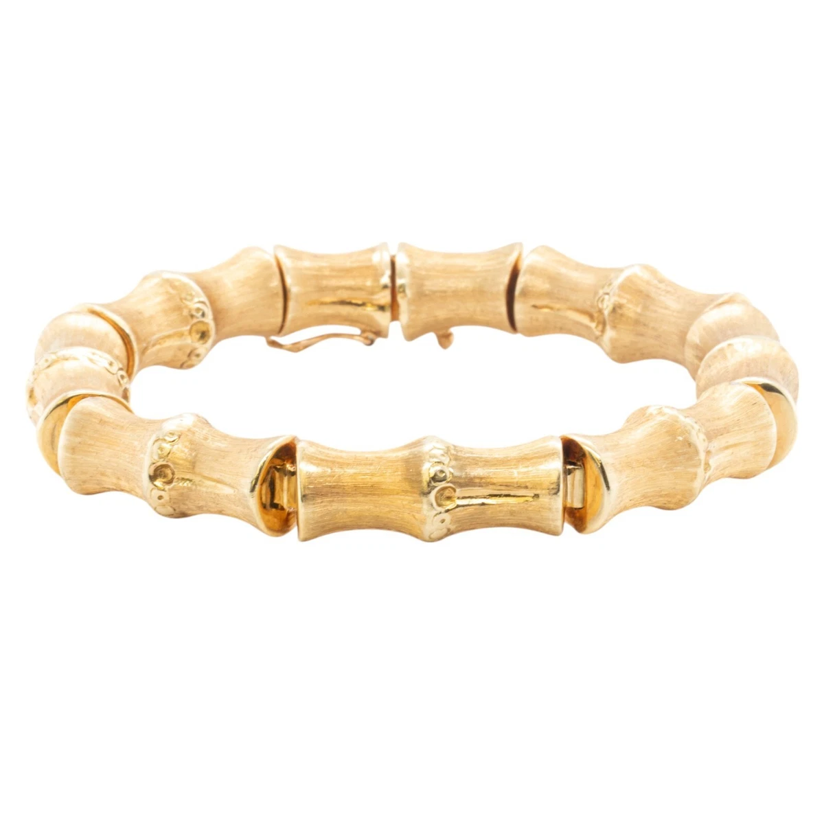 gold bamboo bracelet products for sale | eBay