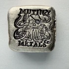 Mutiny Metals 1/2 Oz .999 Silver Hand Poured Bar