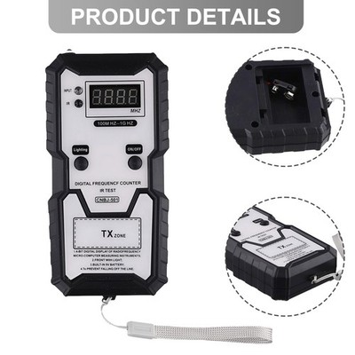 Digitaler Frequenzentester Wireless Fernbedienungstester Frequenzanpassung