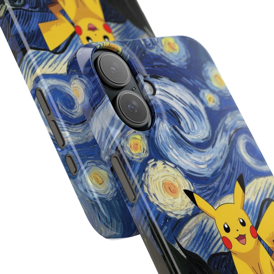 Funda para teléfono Vincent Van Gogh Noche estrellada iPhone Samsung Galaxy Foto 4 de 4