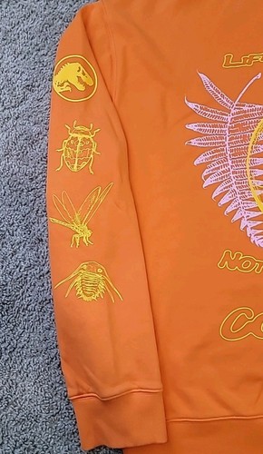 Sudadera Universal "Contenida" Jurassic Park World - Talla 2XL Naranja - Imagen 3 de 9