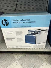 HP Color LaserJet Pro MFP 4301fdw All-In-One Printer - White/Blue