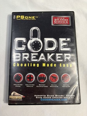 Code Breaker: Cheating Made Easy by Pelican (Playstation, PS1) With Manual