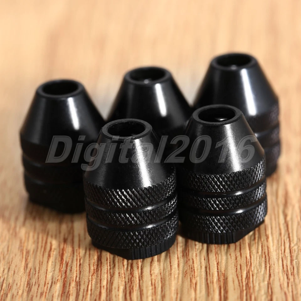 Short Tail Multi Keyless Chuck Quick Change Bit Swaps Rotary Drill Tool 8x0.75mm