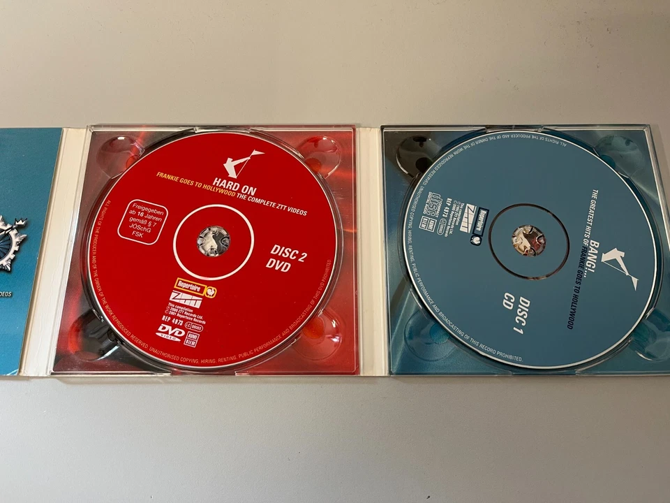 Frankie Goes To Hollywood – Bang! Hard On - CD&DVD © 2002 (Greatest Hits+Videos) - Bild 2 von 3