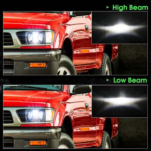 For Freightliner FL50 FL60 FL70 FL80 MT35 MT45 7x6'' 5x7 LED Headlight DRL Hi-Lo - Picture 7 of 15