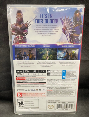 Mortal Kombat 1 (Nintendo Switch) BRAND NEW w/Pre-order Bonus Mortal Kombat 1 (Nintendo Switch) BRAND NEW w/Pre-order Bonus