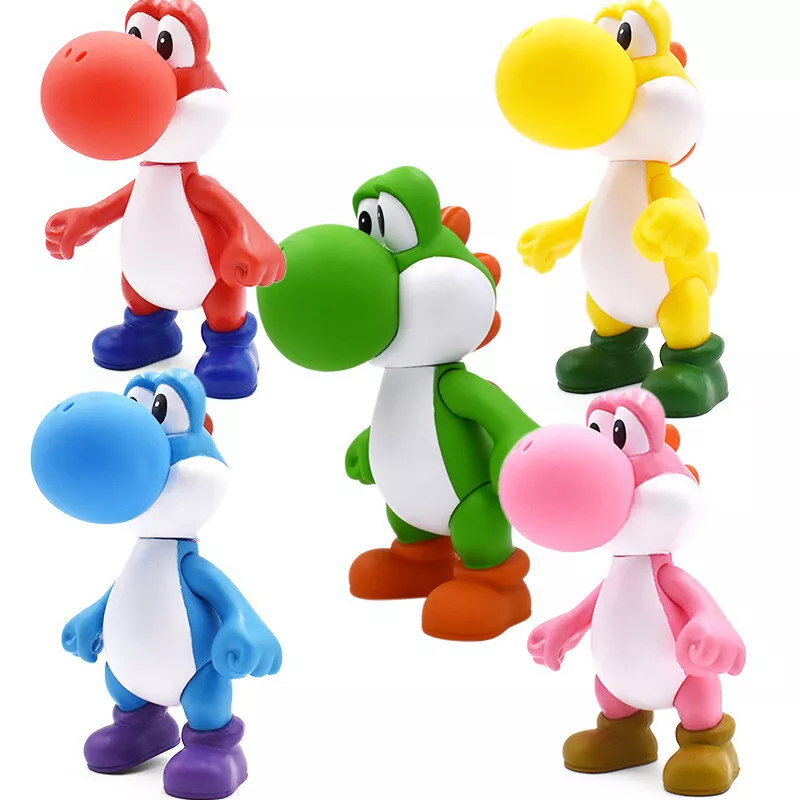 ABESSLON 6pcs/Set Super Mario Figures Children's Toy - Mario and Luigi  Figurines – Yoshi and Mario Bros Action Figures Mario PVC Toy Figures :  : Toys