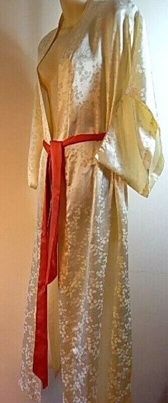 Vintage US Georgette Trabolsi Kimono Night Gown H… - image 7