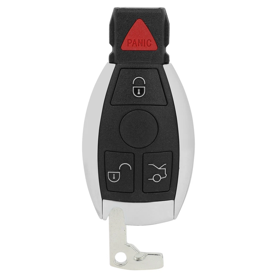 Llavero remoto estuche carcasa sin cortar para Mercedes Benz C/E/G/S/R/ML/CL 2006-2015 Foto 2 de 4
