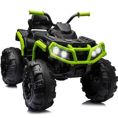 #ad 24V Kids Ride on ATV 4 Wheeler Quad Car 4 6mph with Lowamp;High Speed MP3 LED Light $169.99