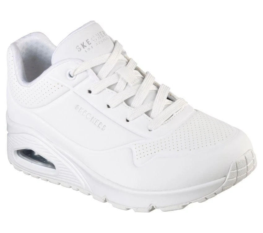 White skechers womens shoes sale