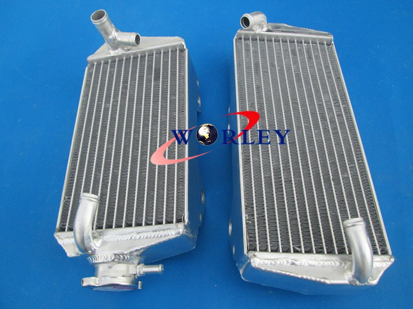 Radiador de aluminio para Suzuki RMZ450 RM-Z450 RMZ 450 RMX450Z 2008-2017 2015 2014 Foto 2 de 4