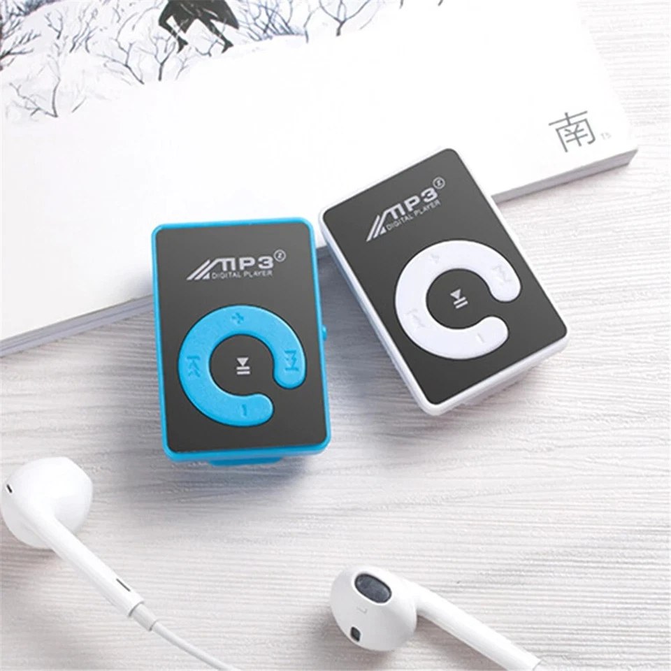 C Key Portable HiFi Mini Clip USB MP3 Player Walkman Music Support Micro TF Card - Bild 3 von 4