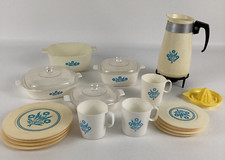 Corning Ware Blue Cornflower Pretend Play Dis...