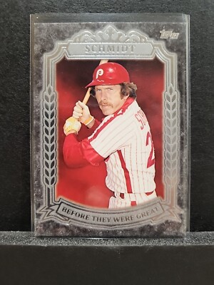 2014 Topps Mike Schmidt Phillies Before They Were Great Baseball Card #BG-20