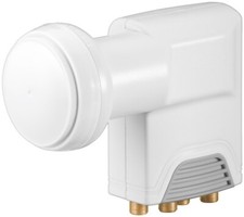 LNB TWIN 0,1dB DIGITAL Opticum 1080p 4 Teilne...