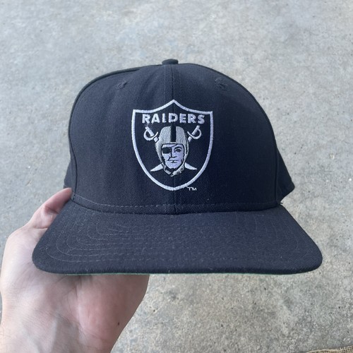 Los Angeles Raiders Script Snapback Hat - Black 90s Hip Hop Cap