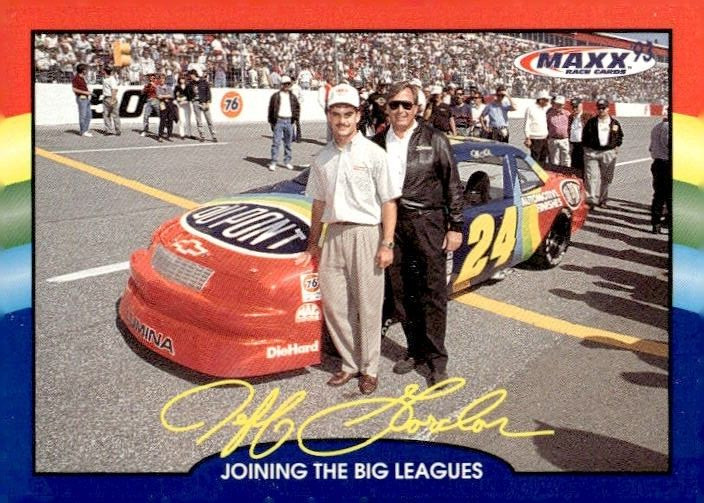 1993 Maxx Jeff Gordon #12 Jeff Gordon RC