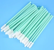 Cleaning Foam Swab Anti-Static Lint-Free 2.5mm Fiber Optic Cleaning Tools 100PCS
