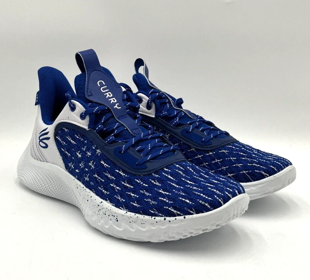 NEW Under Armour Team Curry 9 Unisex Basketball Shoe Blue Size 12 3025631-401