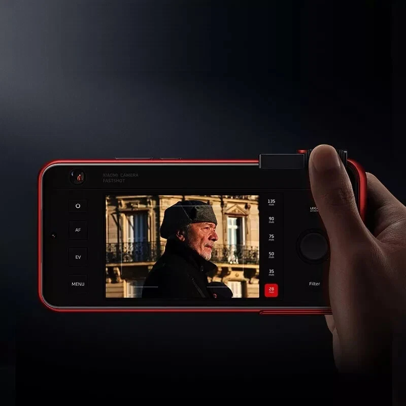 Kit Fotografía Ultra Profesional Xiaomi 15 Mango Cámara Inalámbrico (Negro/Rojo) Foto 4 de 4