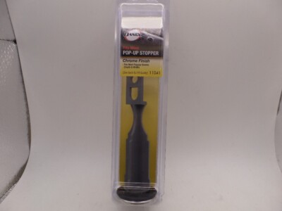 DANCO 11041 5 IN. PLASTIC BATHROOM POP-UP DRAIN STOPPER IN CHROME