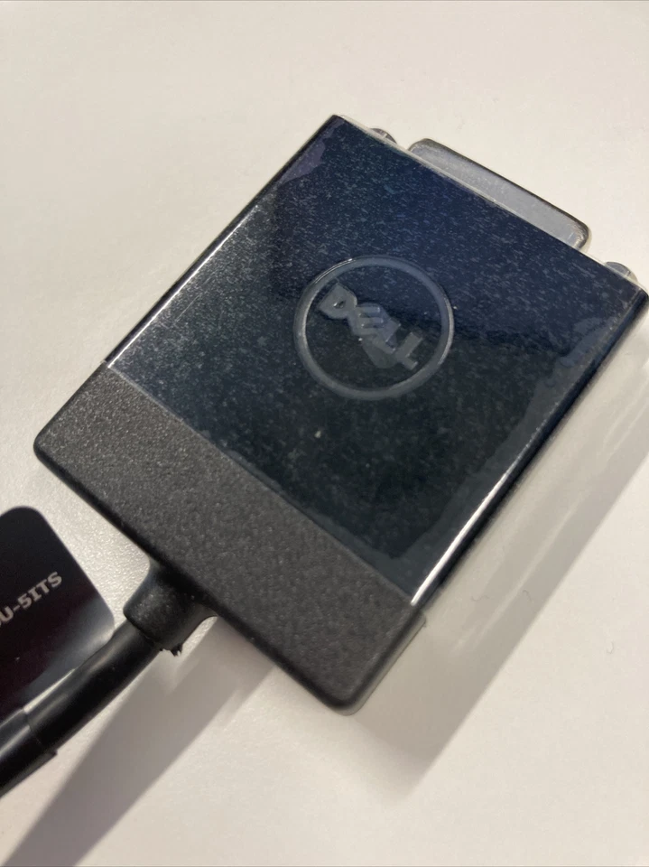 DELL ORIGINAL GENUINE Displayport Display Port DP to DVI Adapter Converter Cable - Image 2 of 2