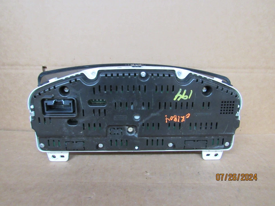 Lincoln MKS 2015 cabezal de instrumento velocímetro medidor panel fabricante de equipos originales 56.662 millas Foto 4 de 4