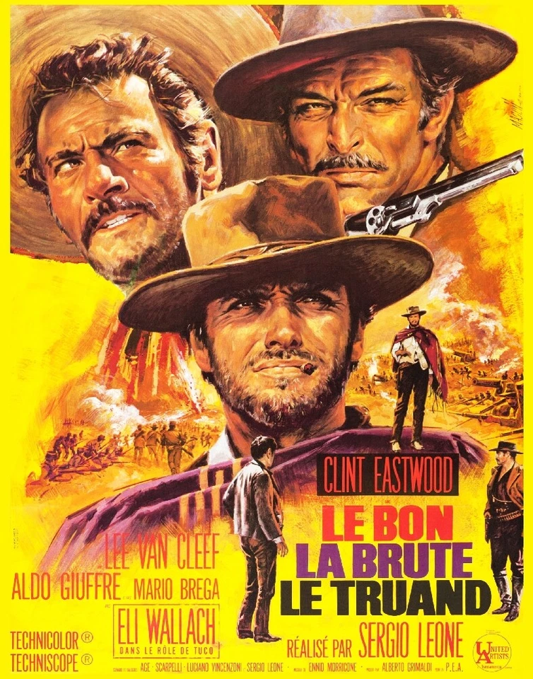 POSTERSANDCO LE BON LA BRUTE LE TRUAND FILM Reek - POSTER HQ 45x60cm d'une AFFICHE CINéMA