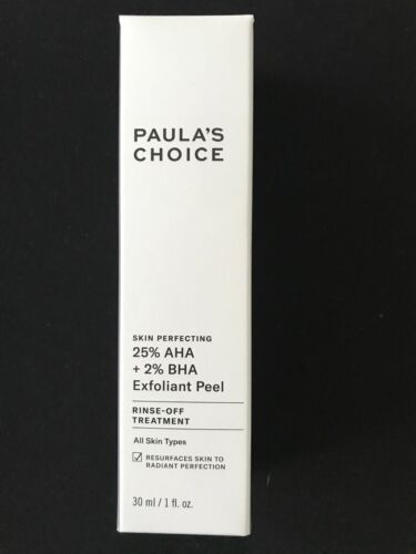 PAULA'S CHOICE 25% AHA 2% BHA Exfoliant Peel treatment BRAND NEW FREE POSTAGE - Picture 1 of 1