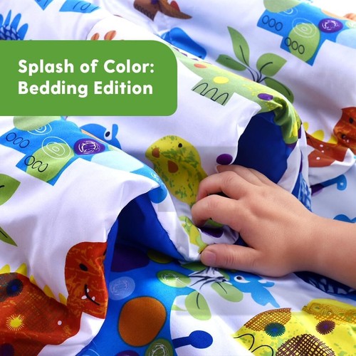 Bed in Bag Set Comforter, Pillowcase, Sheet Set & Cushion Bedding Coverlet 19-05 - Picture 13 of 18