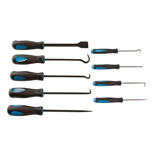 Set Di Strumenti Laser Pick Hook E Scraper 9 Pezzi 6382