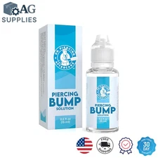 Non-Greasy Piercing Solution Drops - Keloid Relief for Sensitive Skin, 15 mL