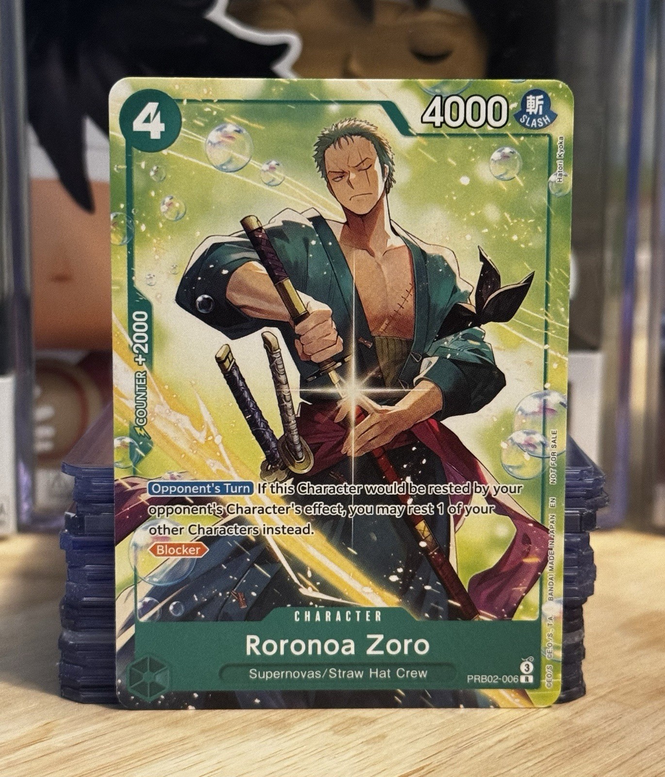 Roronoa Zoro PRB02-006 Welcome Pack 2026 Vol 1 Near Mint NM